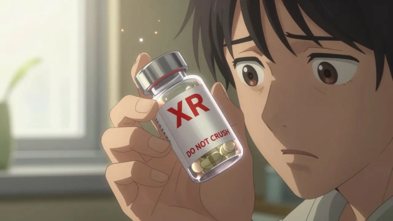 How to Read Directions for Extended-Release Medications on Labels