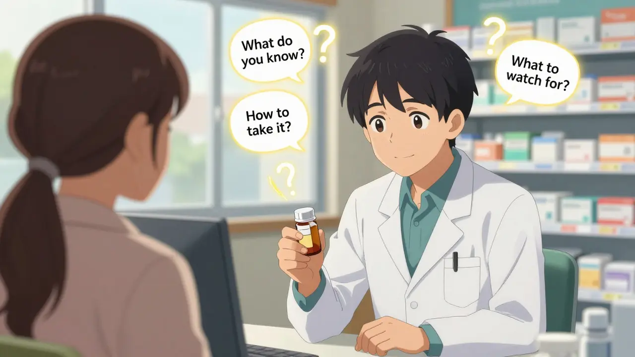 Pharmacist Counseling Scripts: Training Materials for Generic Patient Talks